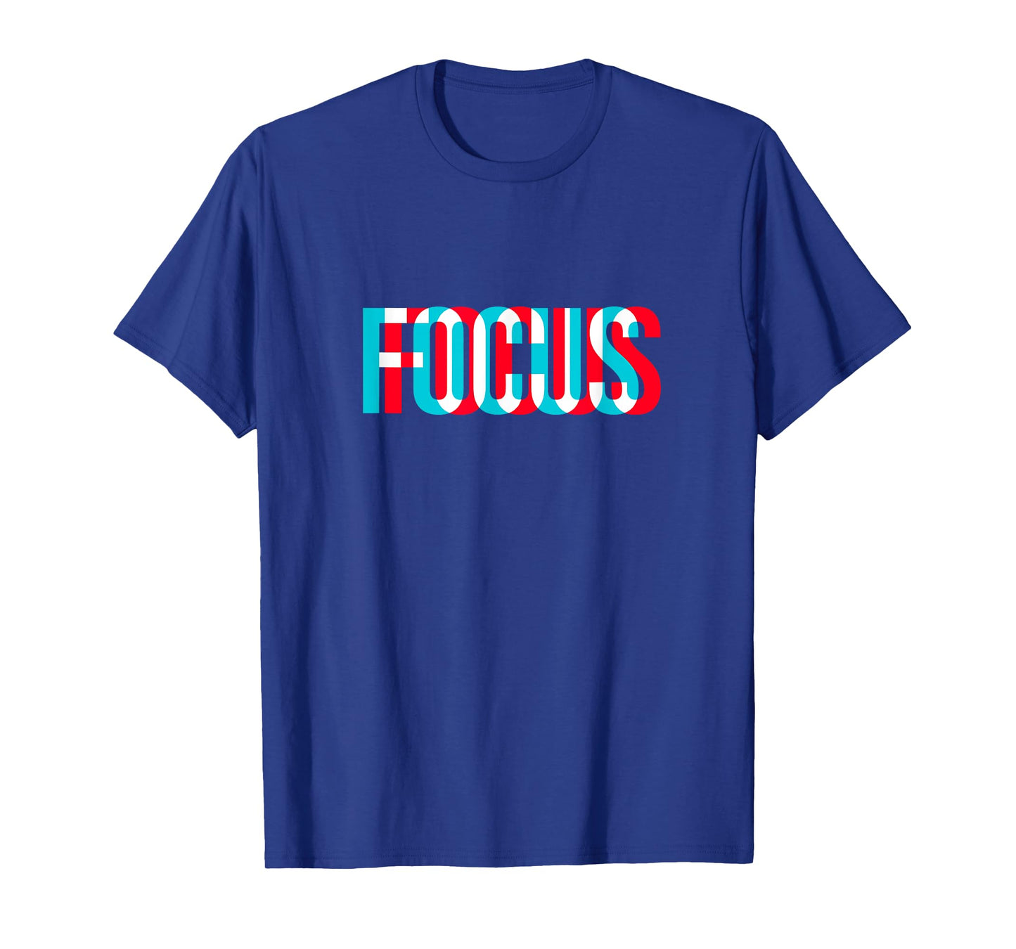 Focus Motivational Optical Illusion T-Shirt