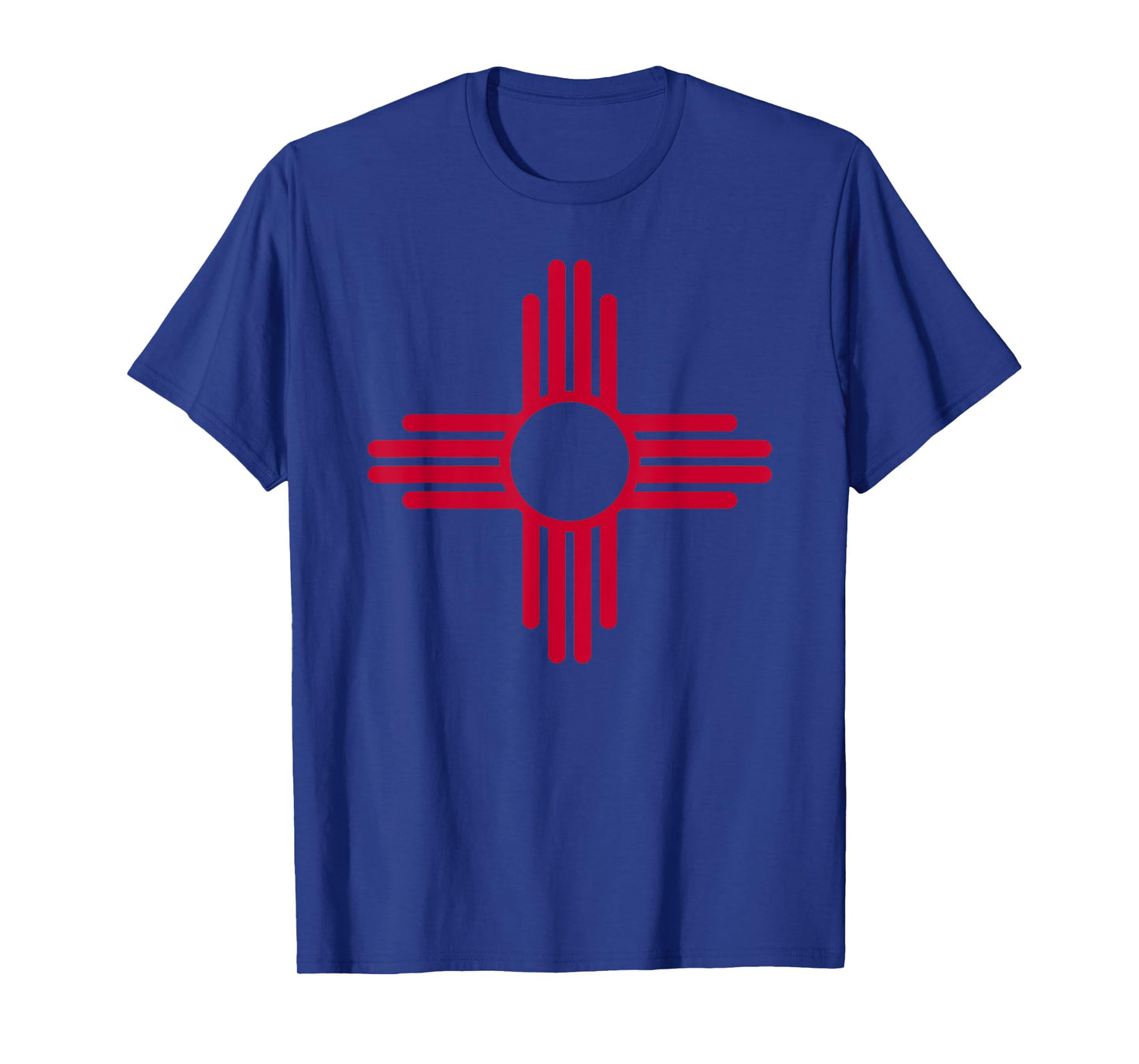 Red & Yellow Zia Sun Shirt Retro New Mexico Flag Tee Shirt T-Shirt