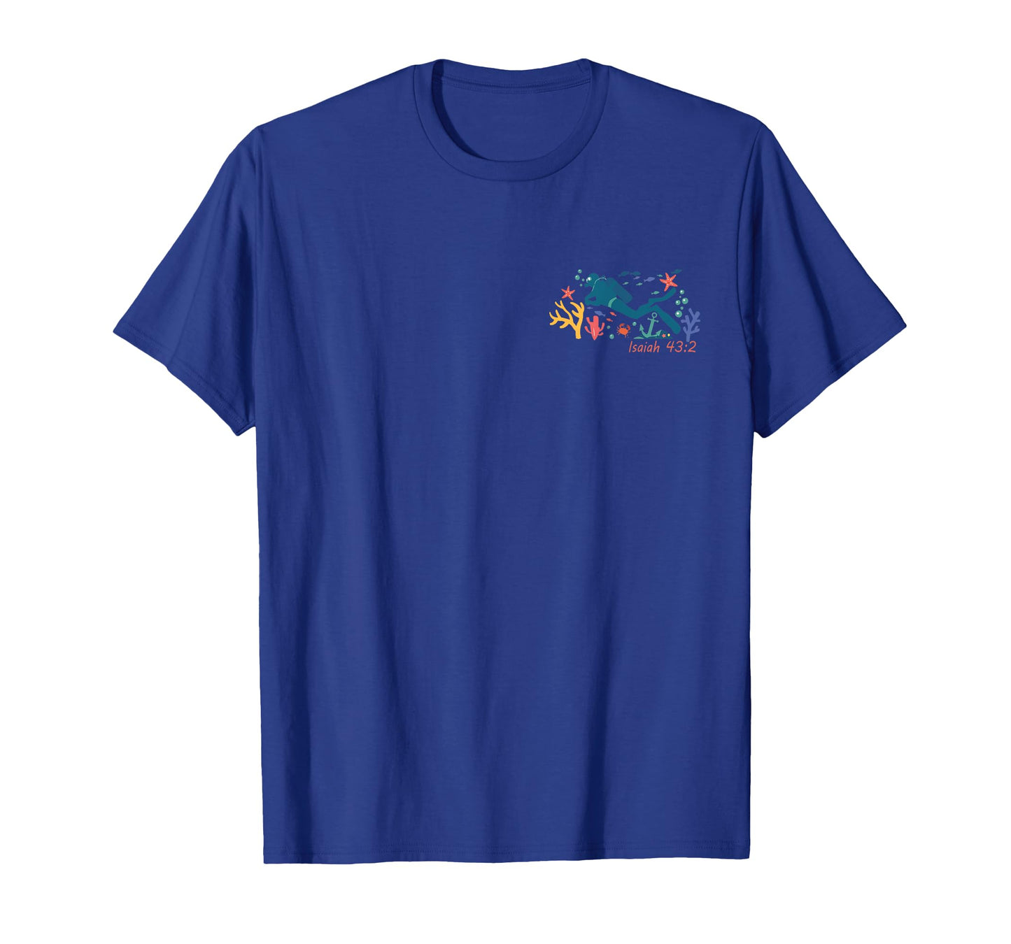 When You Go Through Deep Waters I Will Be With You T-Shirt
