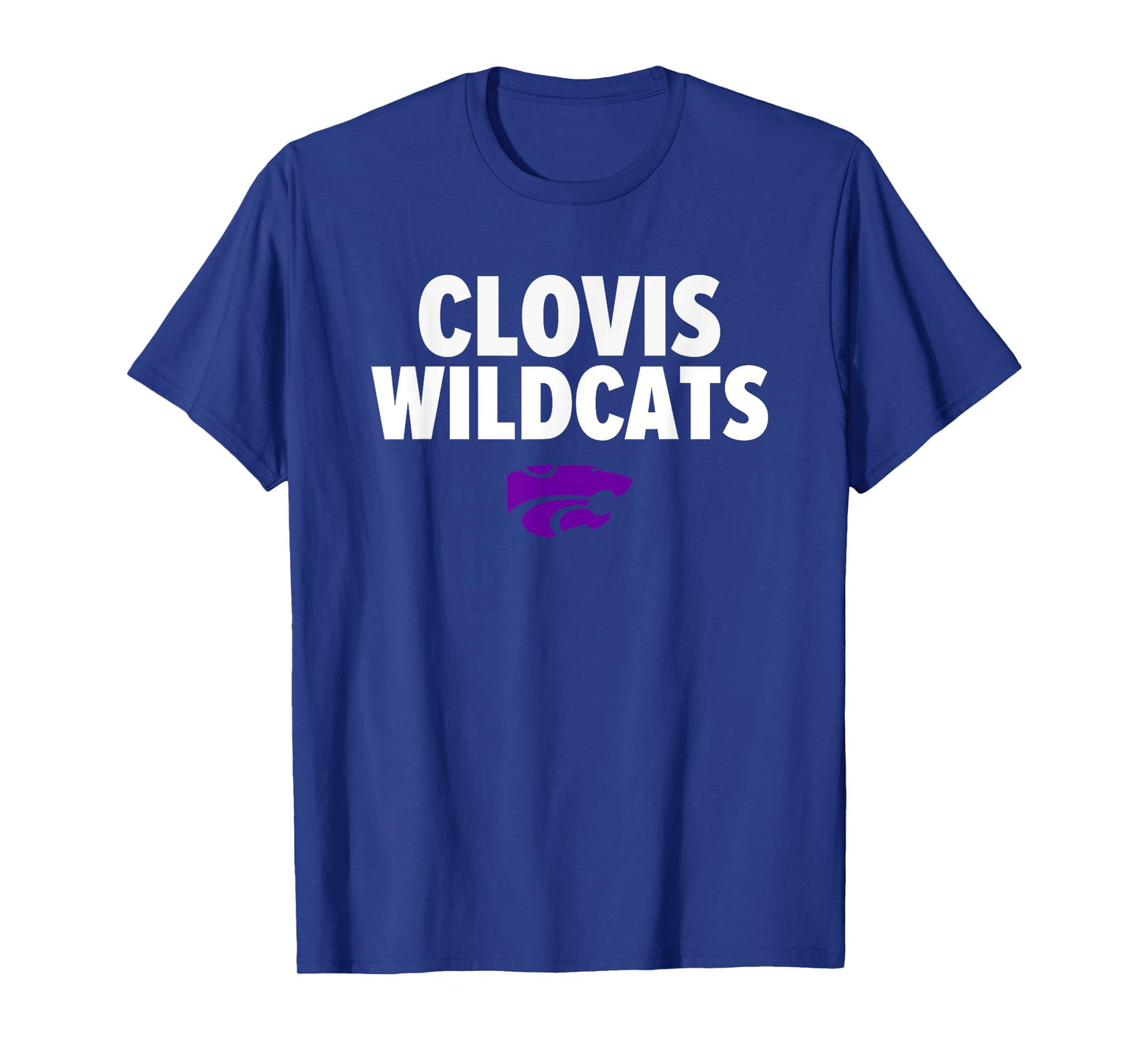 Clovis Wildcats Logo Bold HS T-Shirt