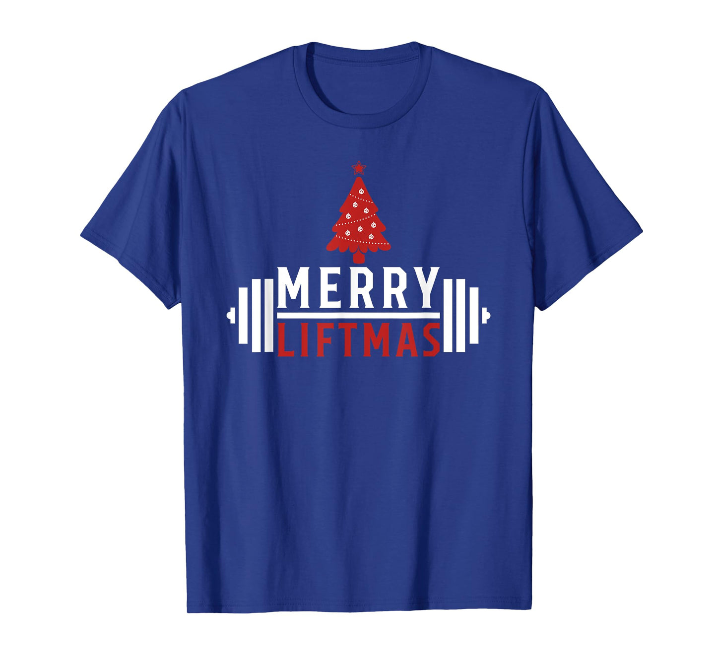 Funny Weightlifting - Weight Lifters Merry Liftmas Christmas T-Shirt