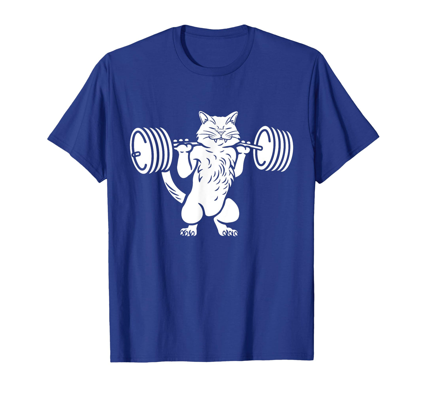 Squat Cat Gift Idea Power Squat Bodybuilder T-Shirt