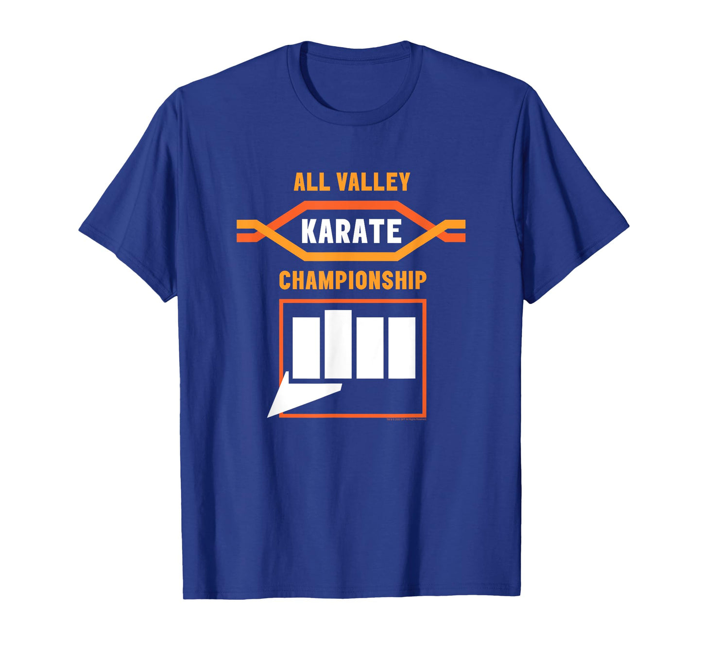 Cobra Kai All Valley Logo and Fist T-Shirt
