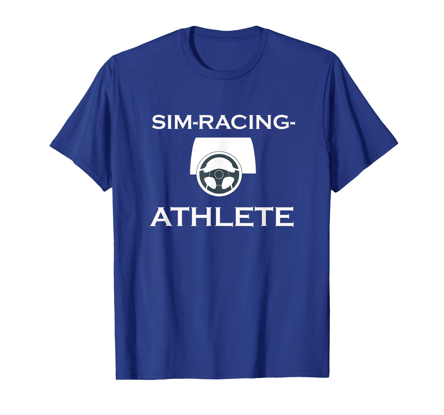Sim-Racing Athlete Fun Novelty E-racing Design T-Shirt