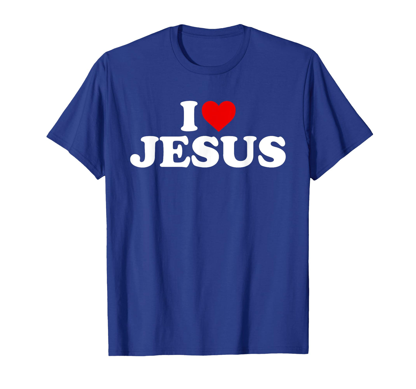 I Love Jesus - Heart T-Shirt