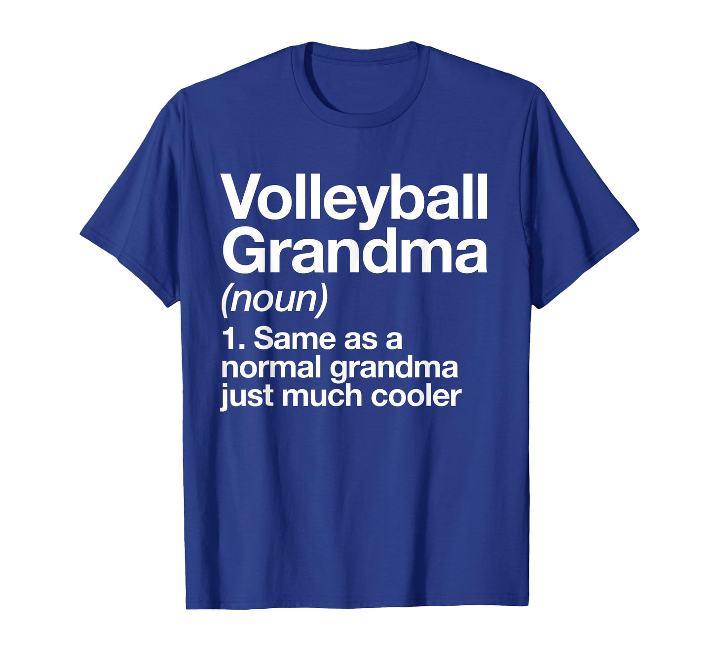 Volleyball Grandma Definition Funny Sports T-Shirt