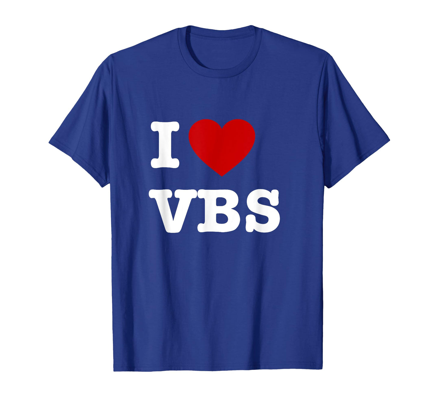 VBS I love Vacation Bible School Christian VBS Church Jesus T-Shirt