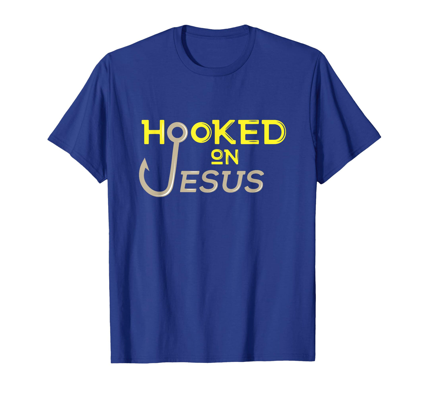 Hooked on Jesus Christian T-shirt T-Shirt