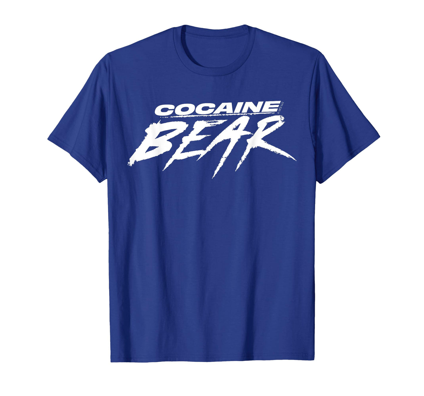 Cocaine Bear Black and White Logo T-Shirt
