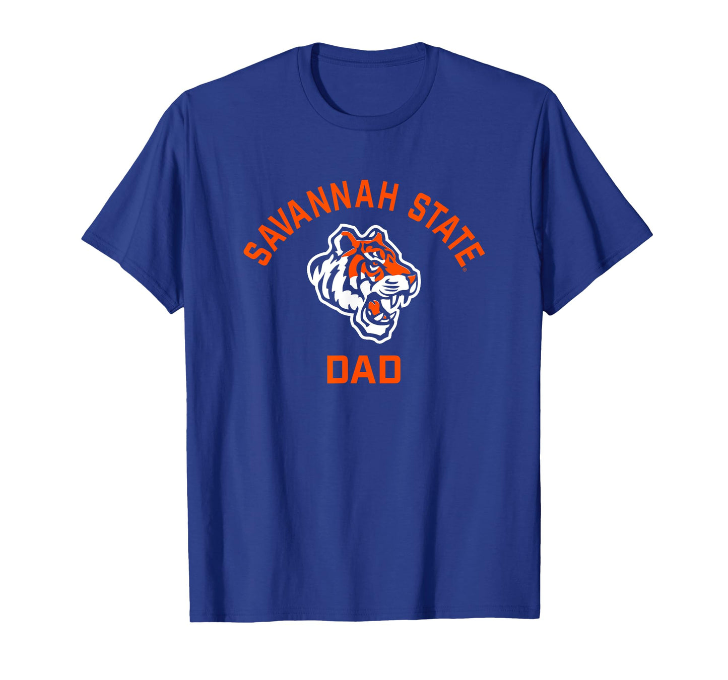Savannah State University SSU Tigers Arched Dad T-Shirt