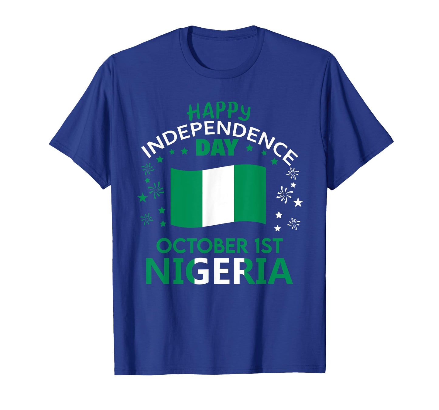Nigeria 65th Independence Day Nigerian Pride Nigeria Flag T-Shirt