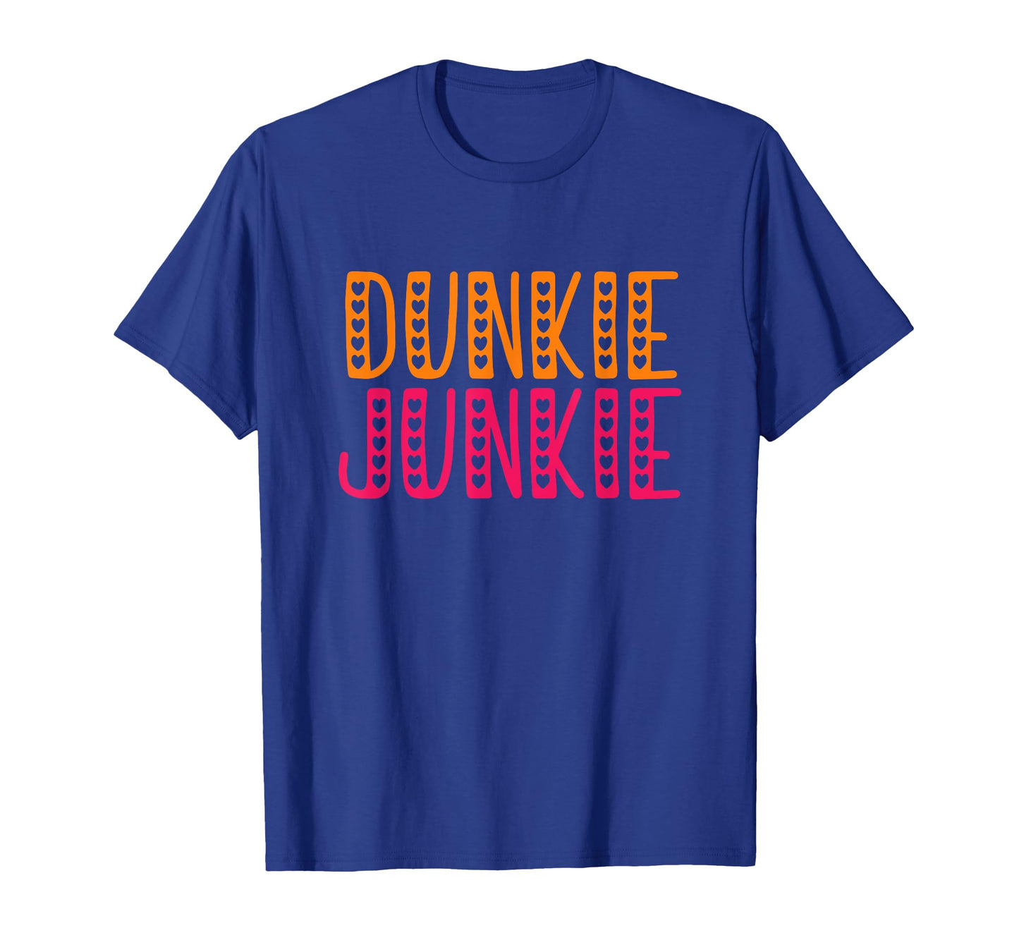 Funny Dunkie Junkie Coffee Love valentines day Funny Coffee T-Shirt