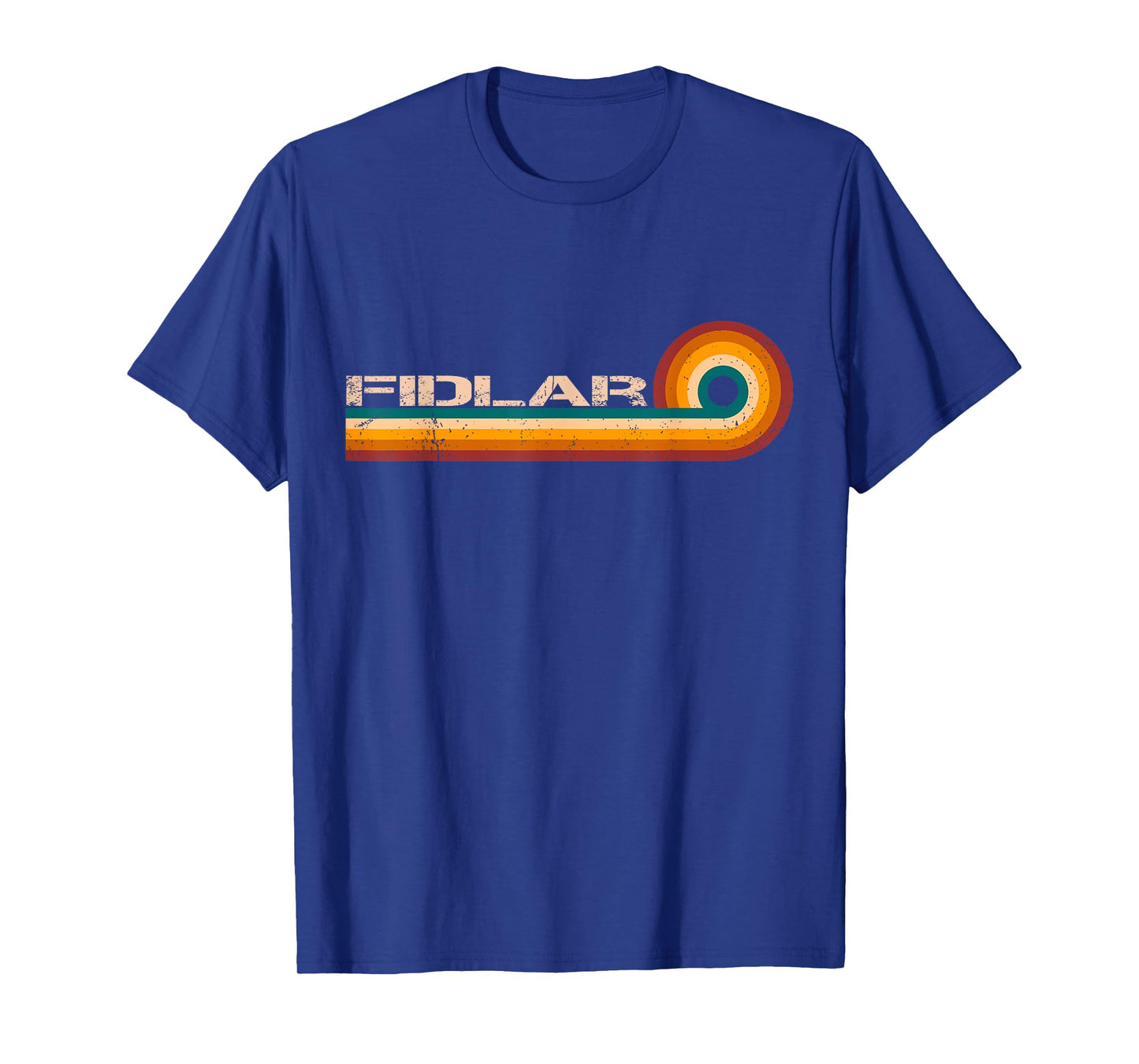 Fidlar Retro Stripes Musician Vintage T-Shirt