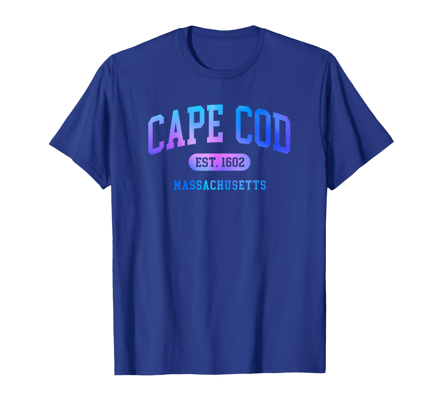 Cape Cod Massachusetts Preppy Throwback Boys Girls Souvenir T-Shirt