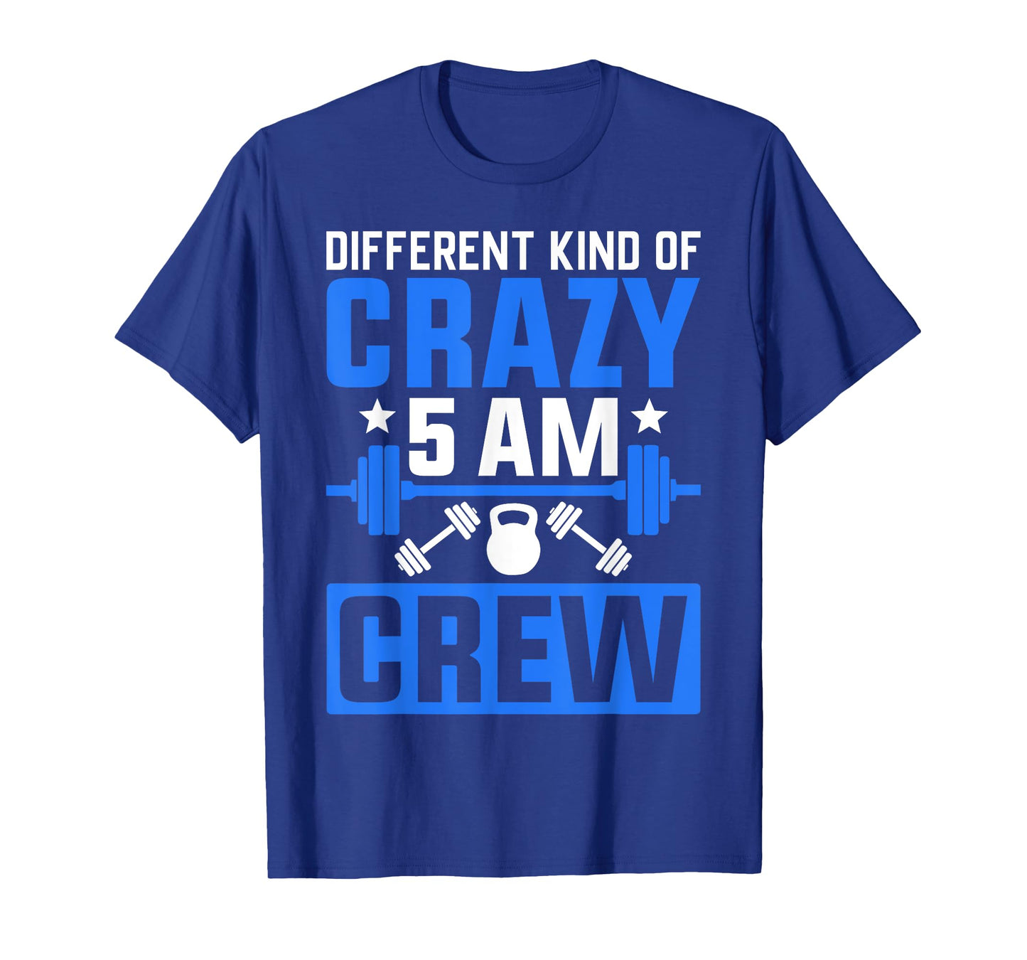Workout Squad 5AM Crew Funny Gym Quote T-Shirt