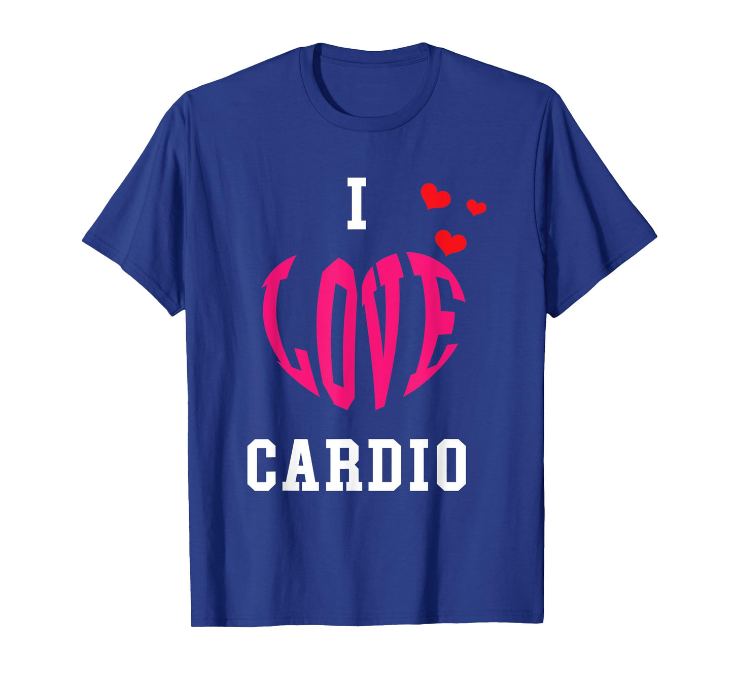 Bodybuilder and Powerlifting in a gym for I love Cardio T-Shirt