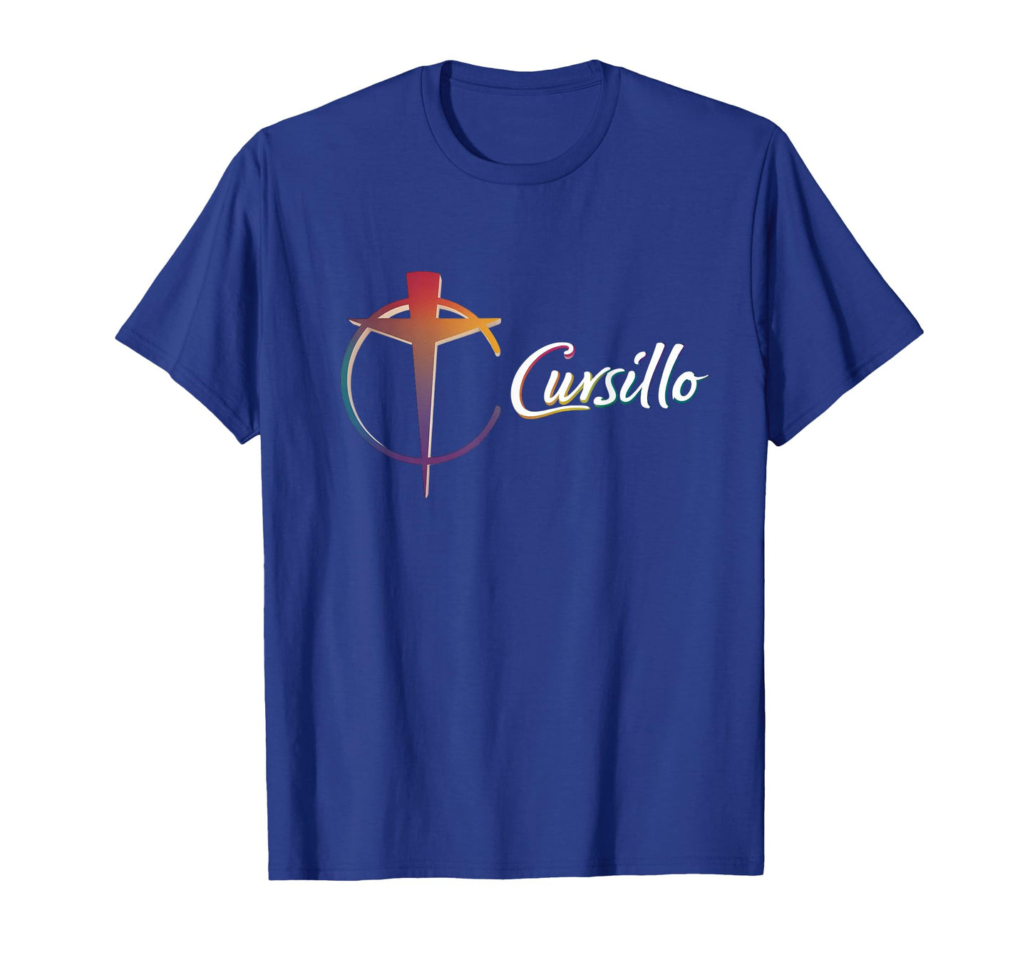 DeColores Cursillo Rainbow Rooster Catholic T-Shirt