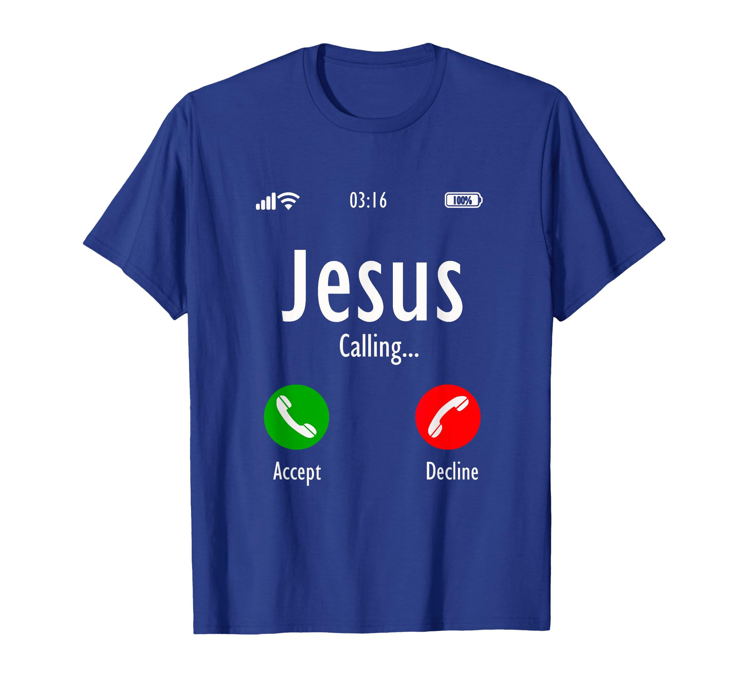 Jesus calls, Christian T T-Shirt