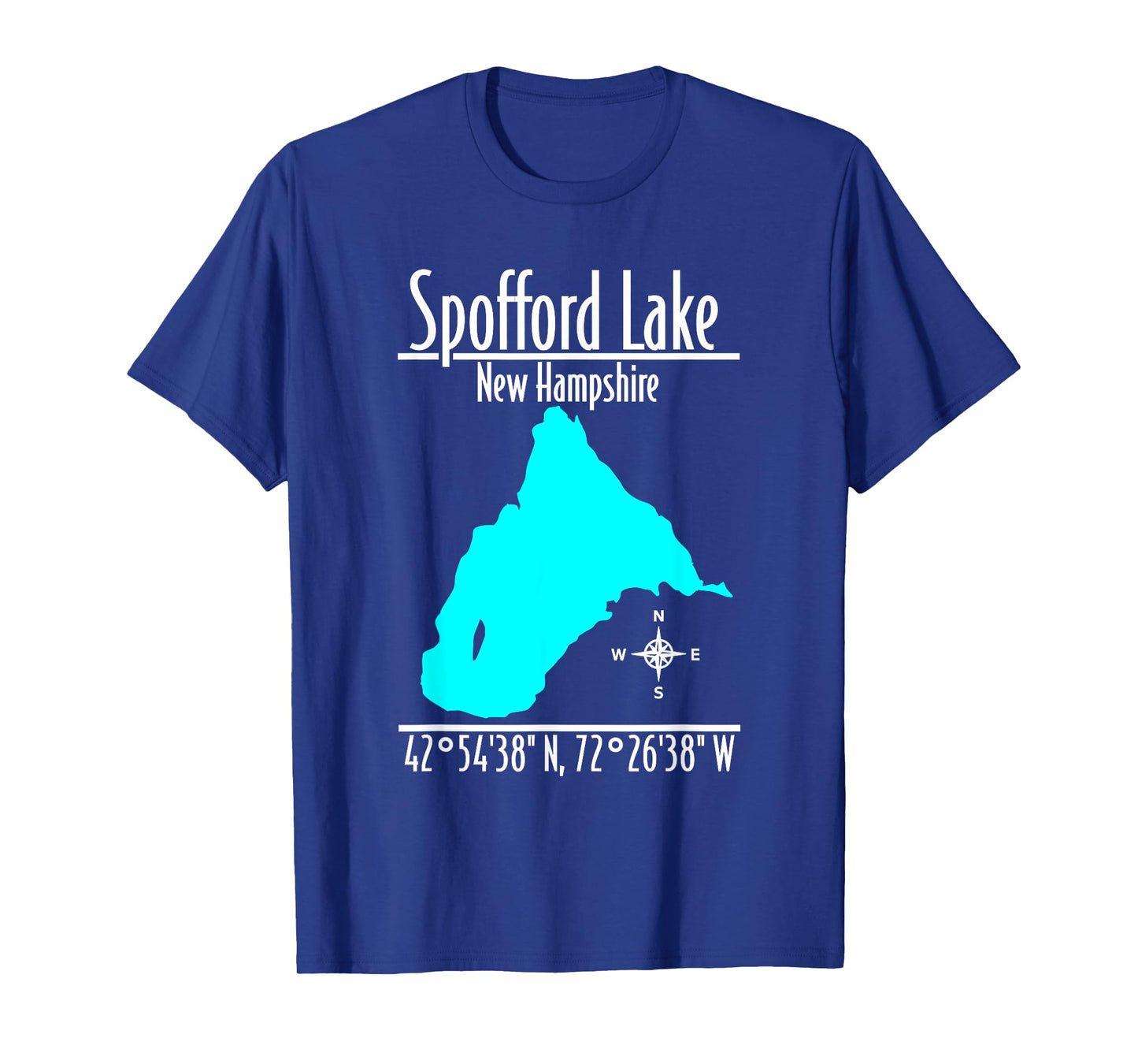 Modern Spofford Lake, New Hampshire T-Shirt