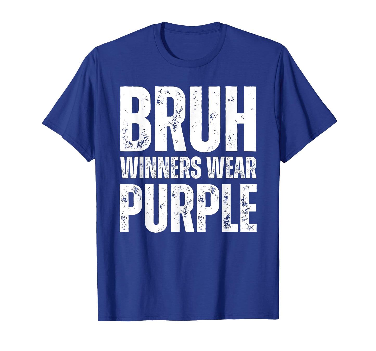 Winners Wear Purple Team Spirit Week Game Color Sports day T-Shirt
