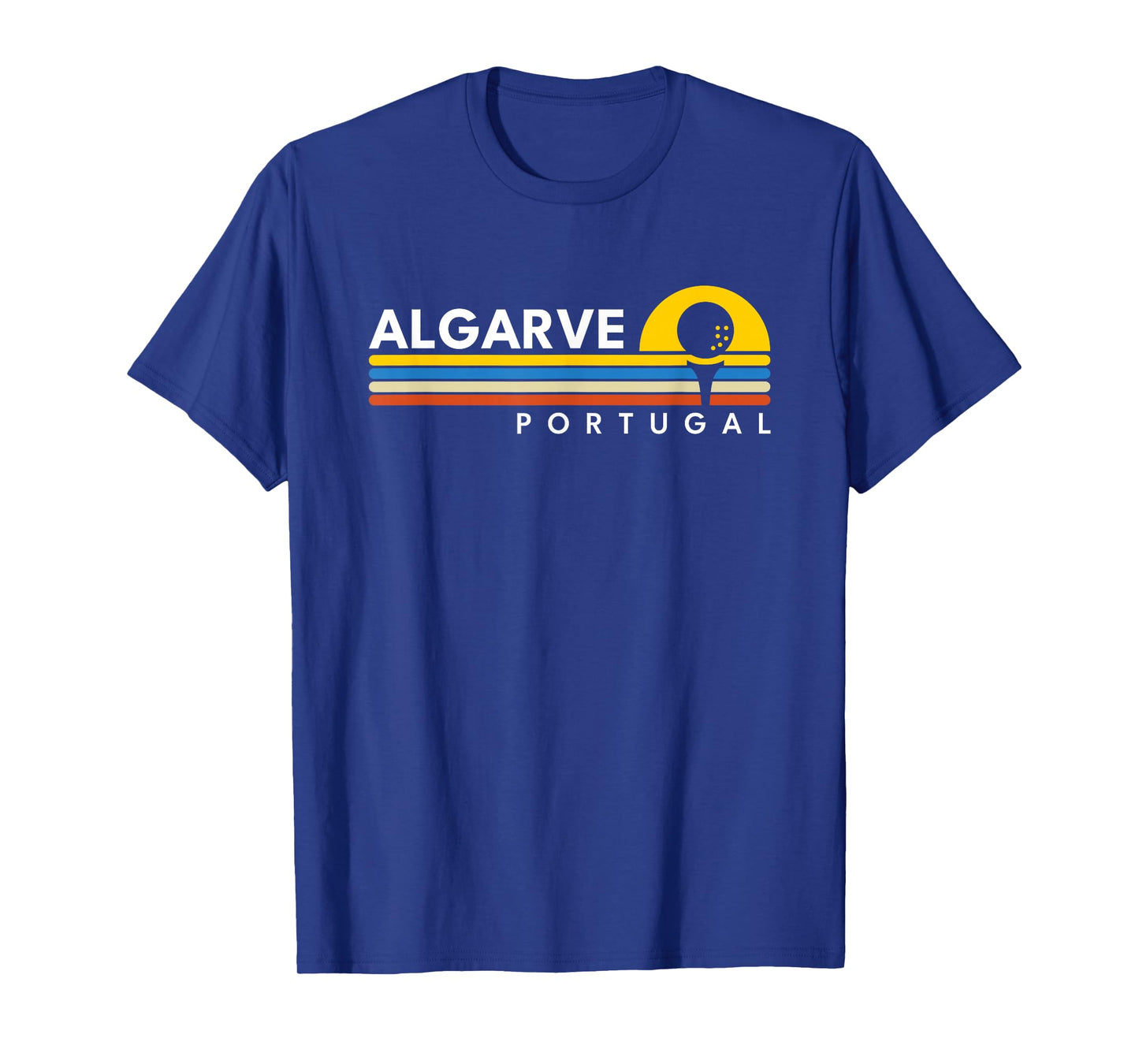 Algarve Portugal Vintage Retro Souvenirs Golf T-Shirt