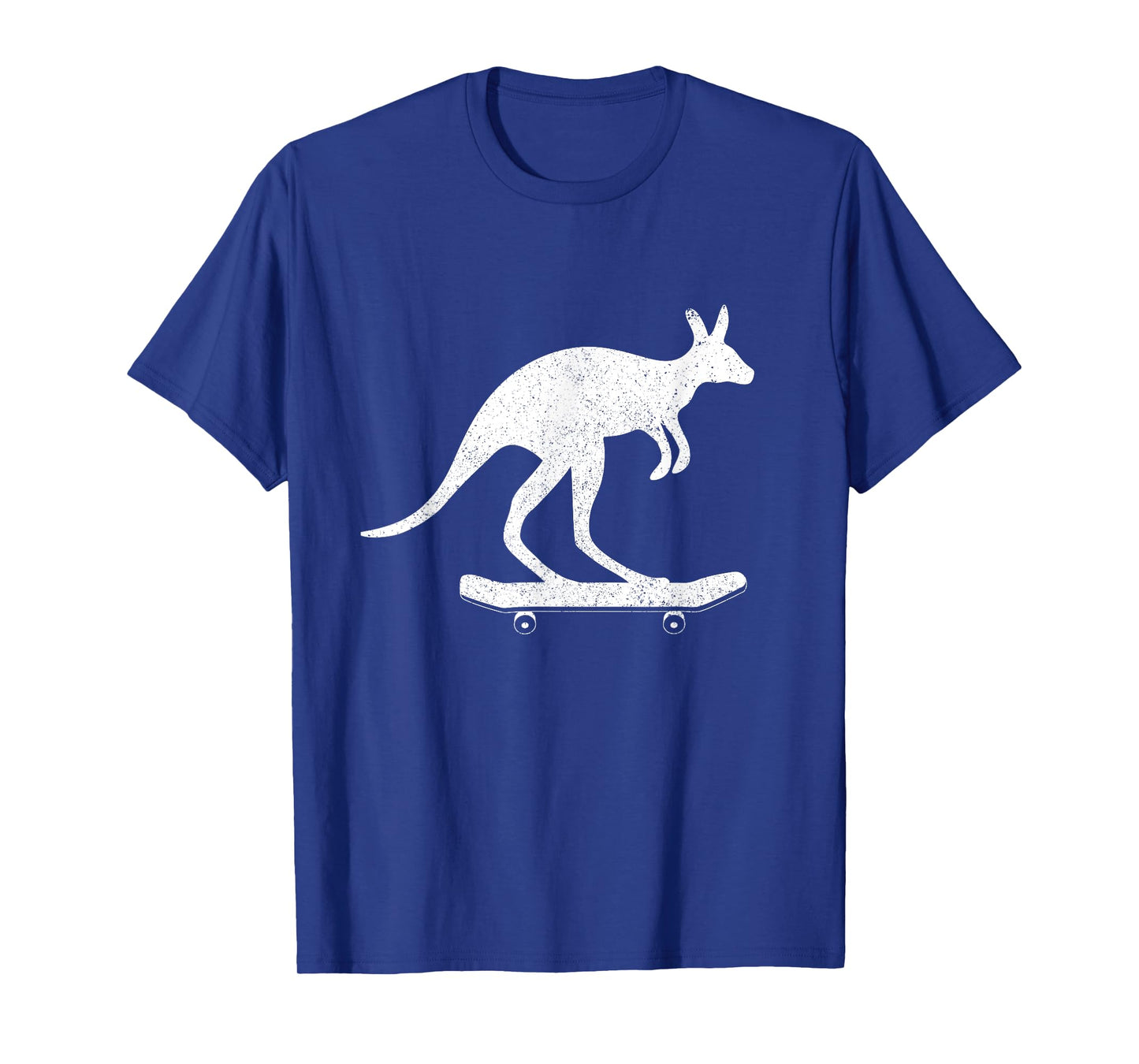 Cool Kangaroo rides Skateboard Fun Australia Travel Gift T-Shirt