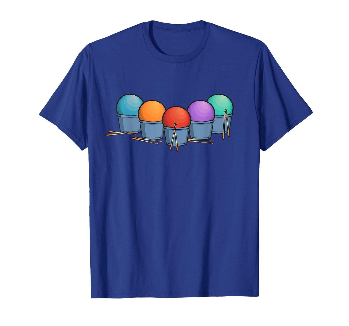 Cardio Drumming Colorful Gym Fitness Class Workout T-Shirt