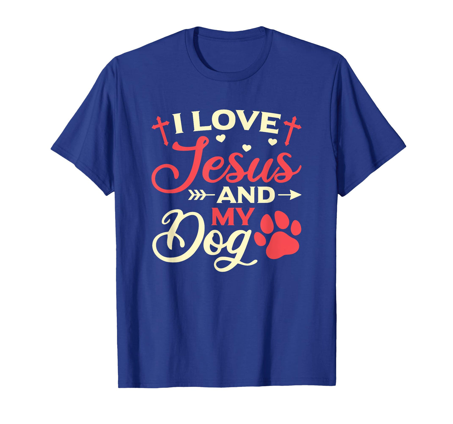 I Love Jesus And My Dog Religious Dog Owner Men Women T-Shirt