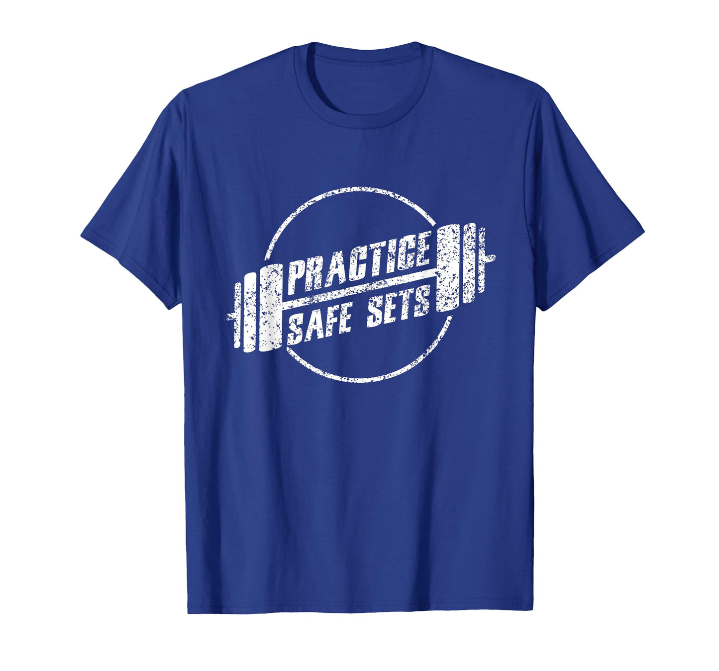 Bodybuilder Weightlifter Bodyweight Weightlifting Practice Safe Sets Workout Fitness Motivation Gym Training T-Shirt