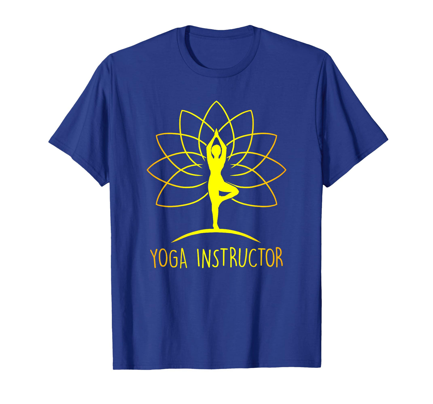Yoga Instructor Lotus Flower Cool Meditation Instructor Gift T-Shirt