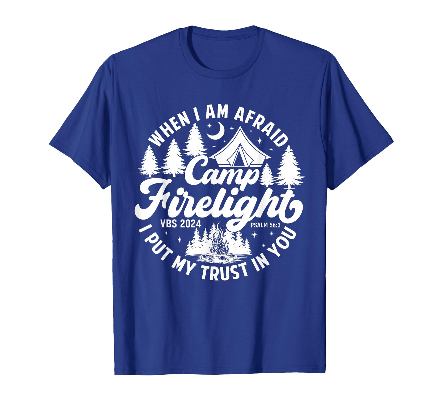 Camp Firelight Vacation Bible School VBS 2024 Christian Camp T-Shirt