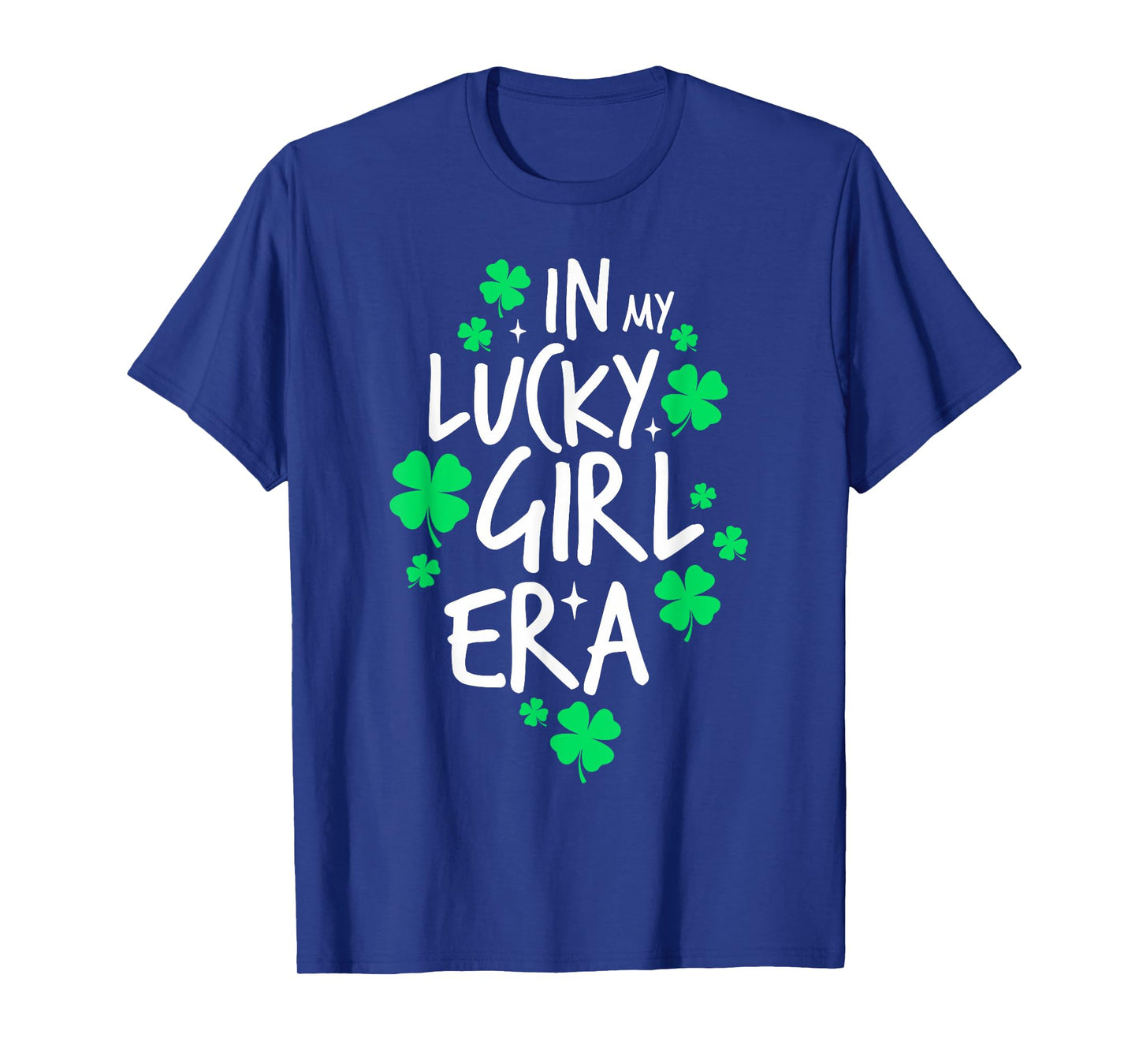 In My Lucky Girl Era St. Patrick's Day Girls Women Pajama T-Shirt