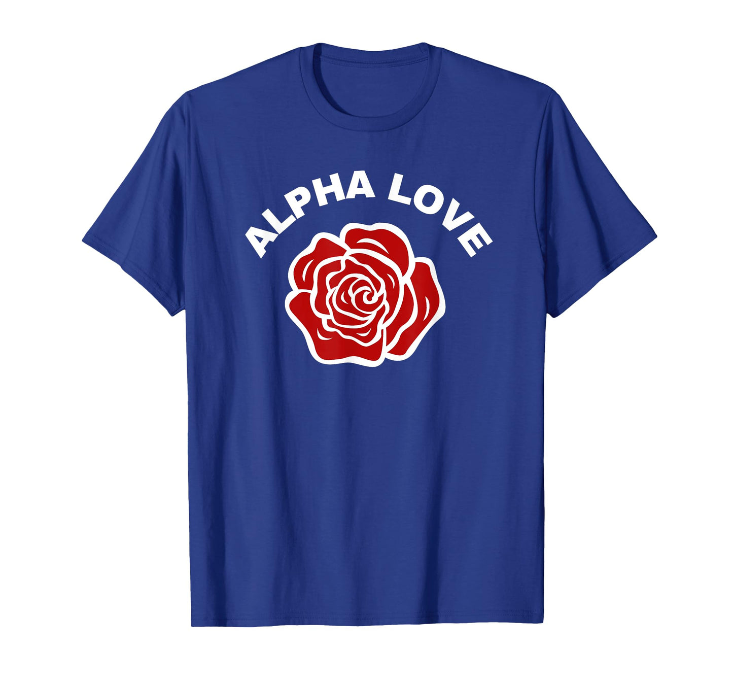 Alpha Love AOII Cute Rose O Pi T-Shirt