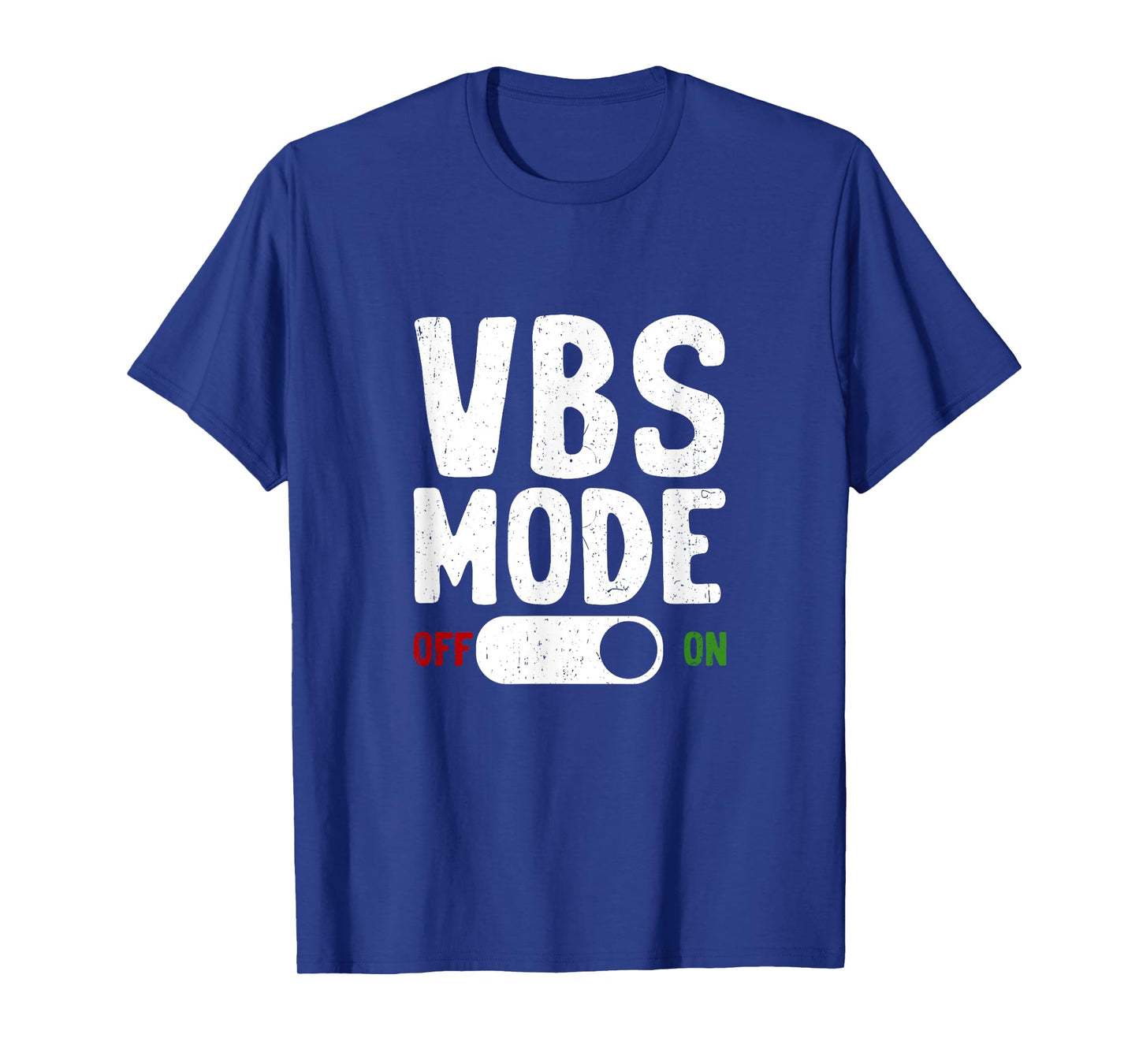 VBS Vacation Bible School Mode On Summer Christian Teacher T-Shirt