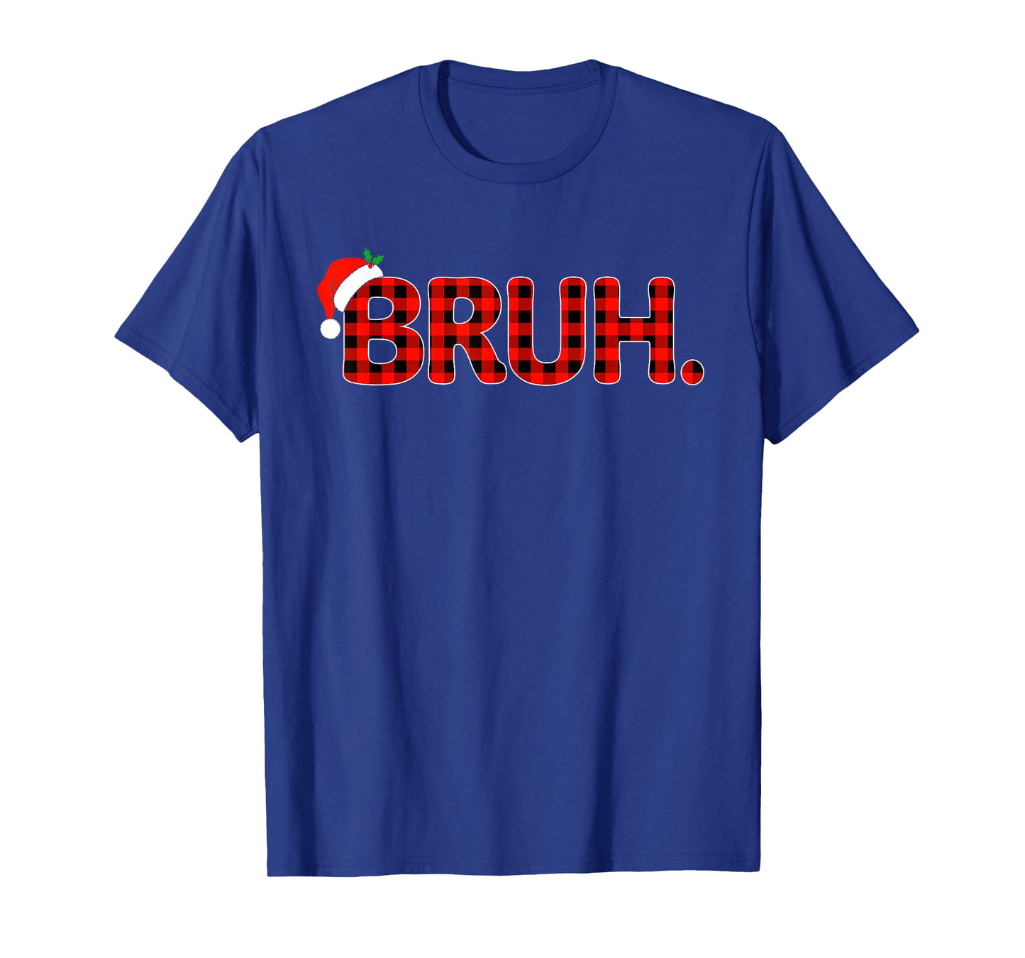 Bruh Christmas Shirt for Boys Girls Kids Funny Xmas Pajamas T-Shirt
