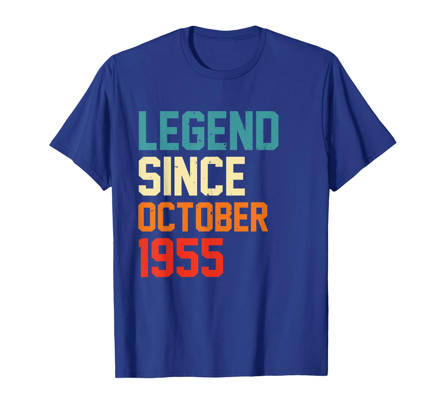 Funny Legend Since October 1955 Birthday Year T-Shirt