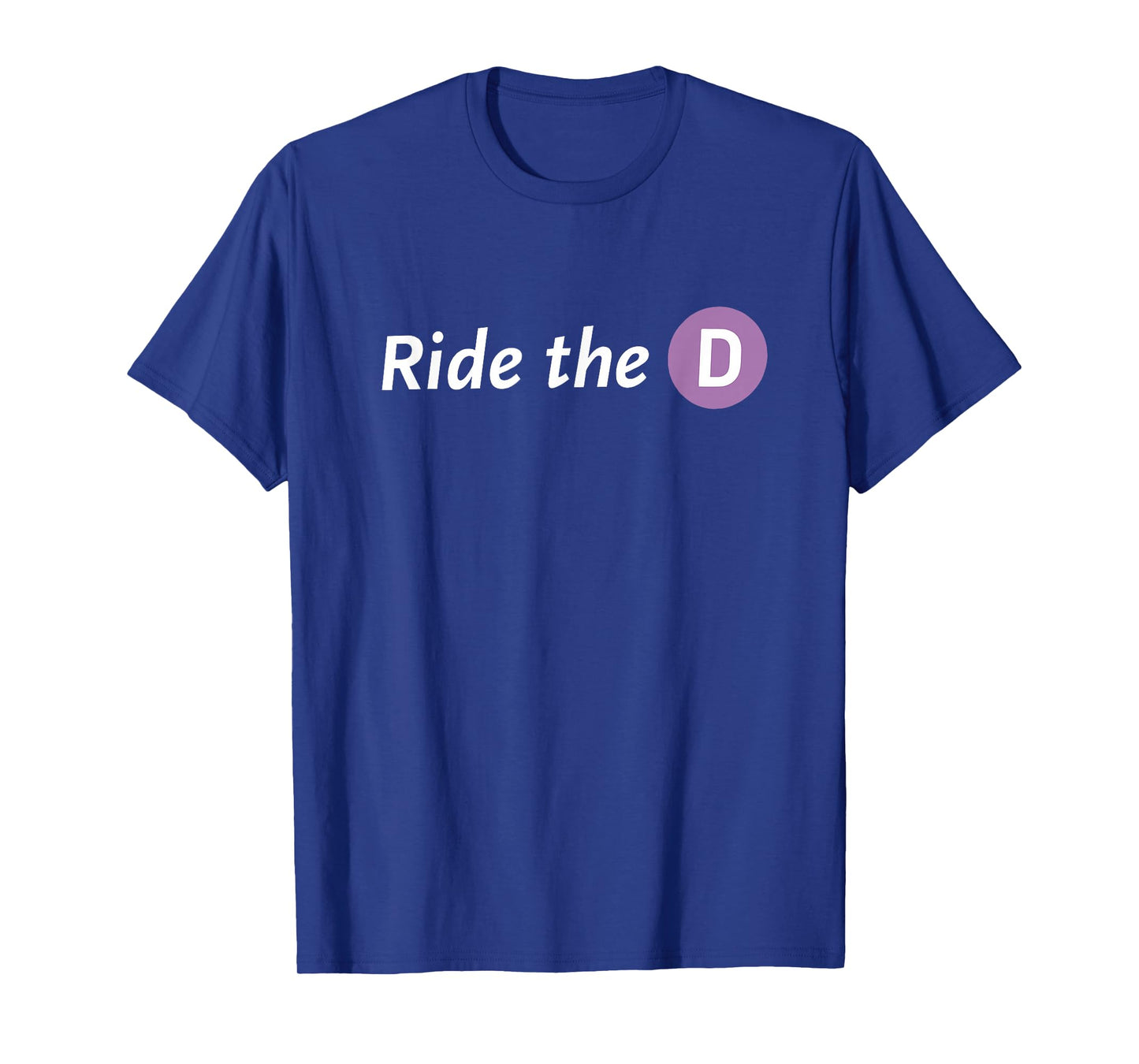Metro Ride The d Tee T-Shirt - T-Shirt | Royal