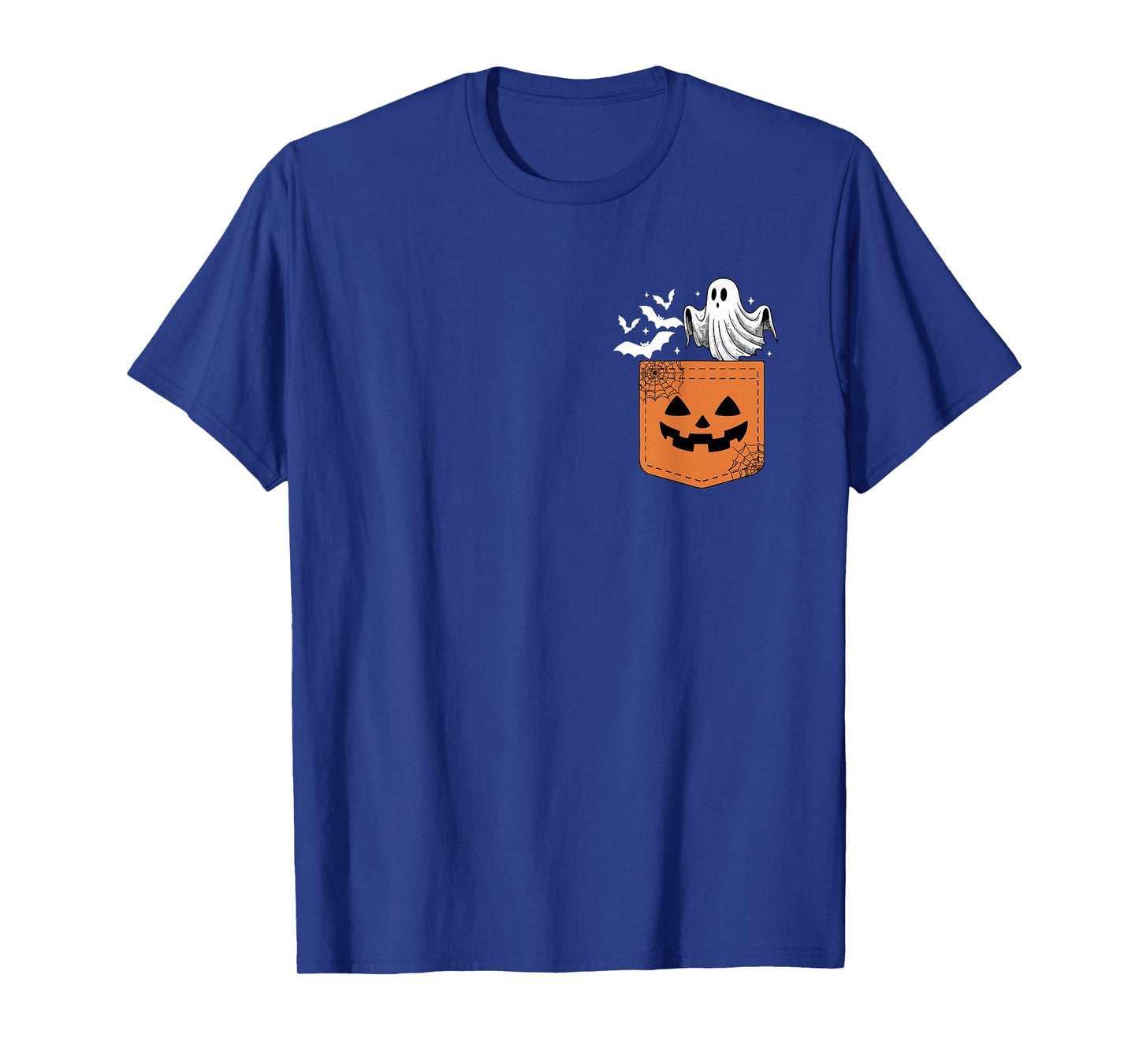 Cute Ghost Bat Halloween Boo Ghost Witch Spooky Seaon Womens T-Shirt