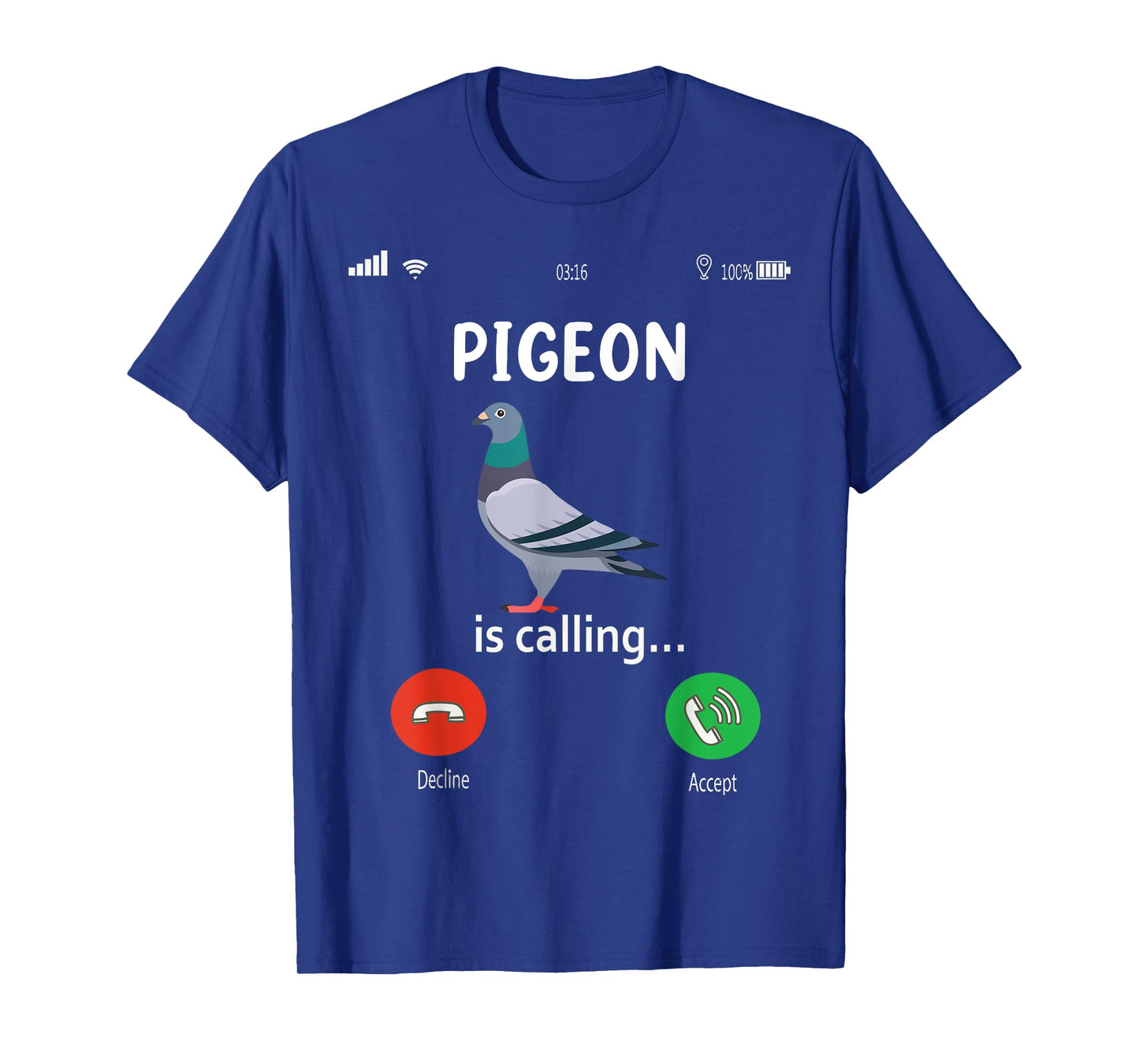 Pigeon Breeding is Calling Pigeons Lover Hobby Funny Pigeon T-Shirt