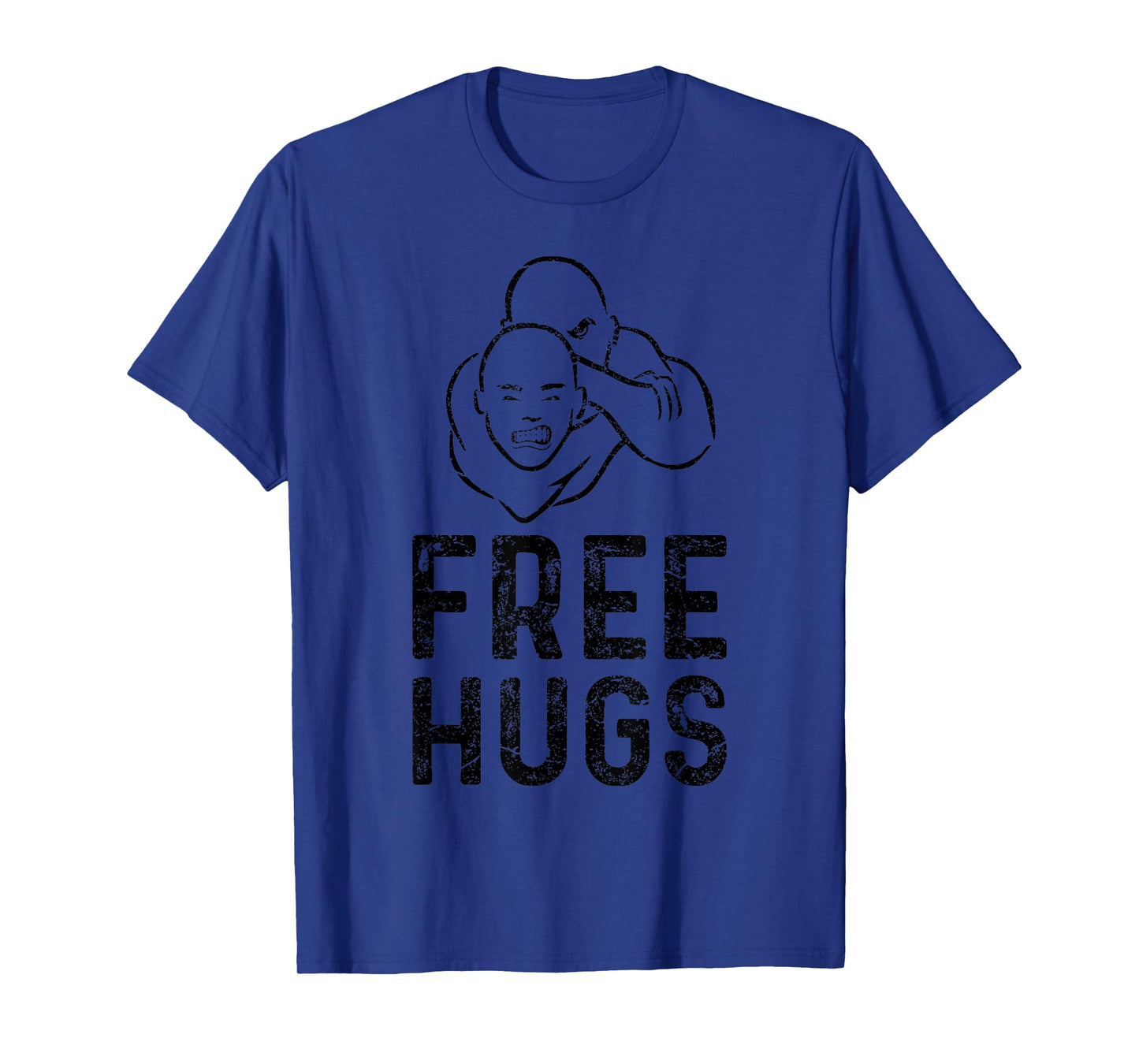 Funny BJJ Outfit Brazilian Jiu-Jitsu Free Hugs T-Shirt