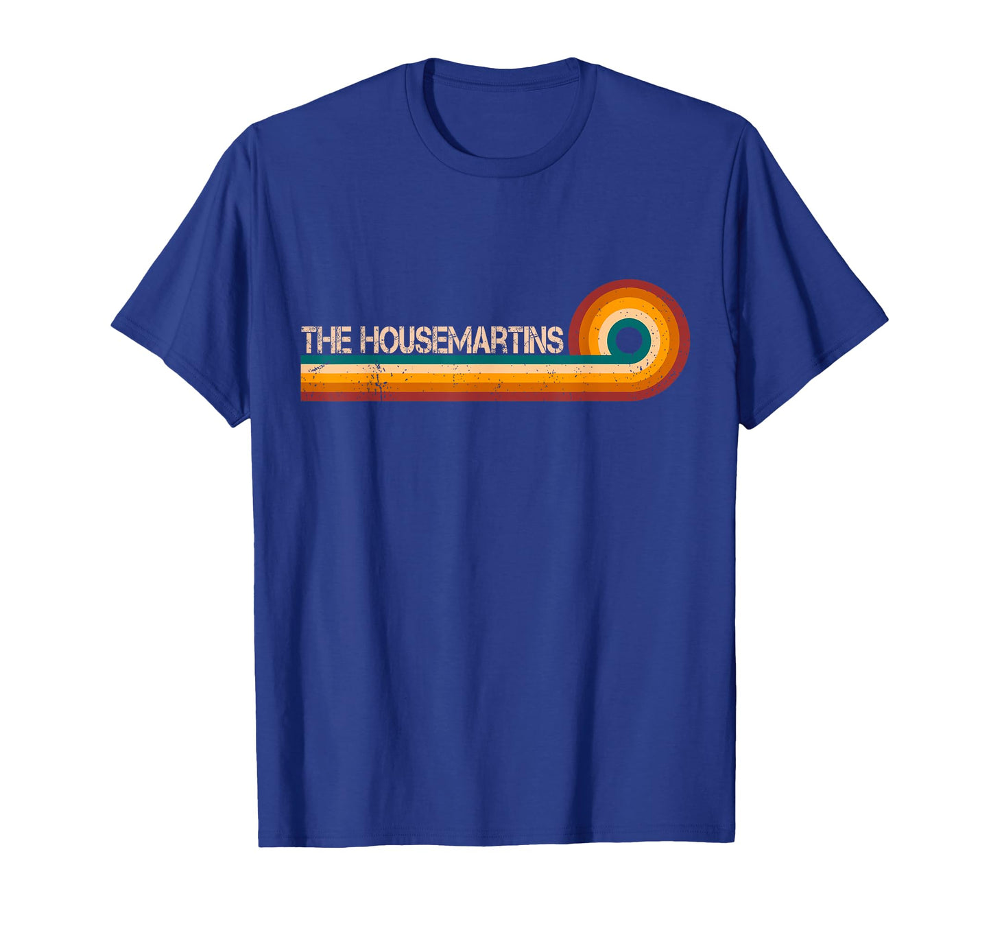 The Housemartins Retro Stripes Musician Vintage T-Shirt