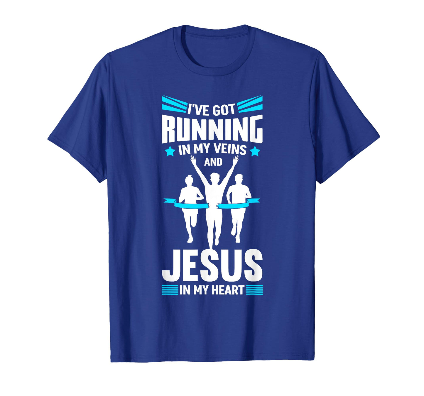 Marathon Runner Costume Running Jesus Quotes Marathoner T-Shirt