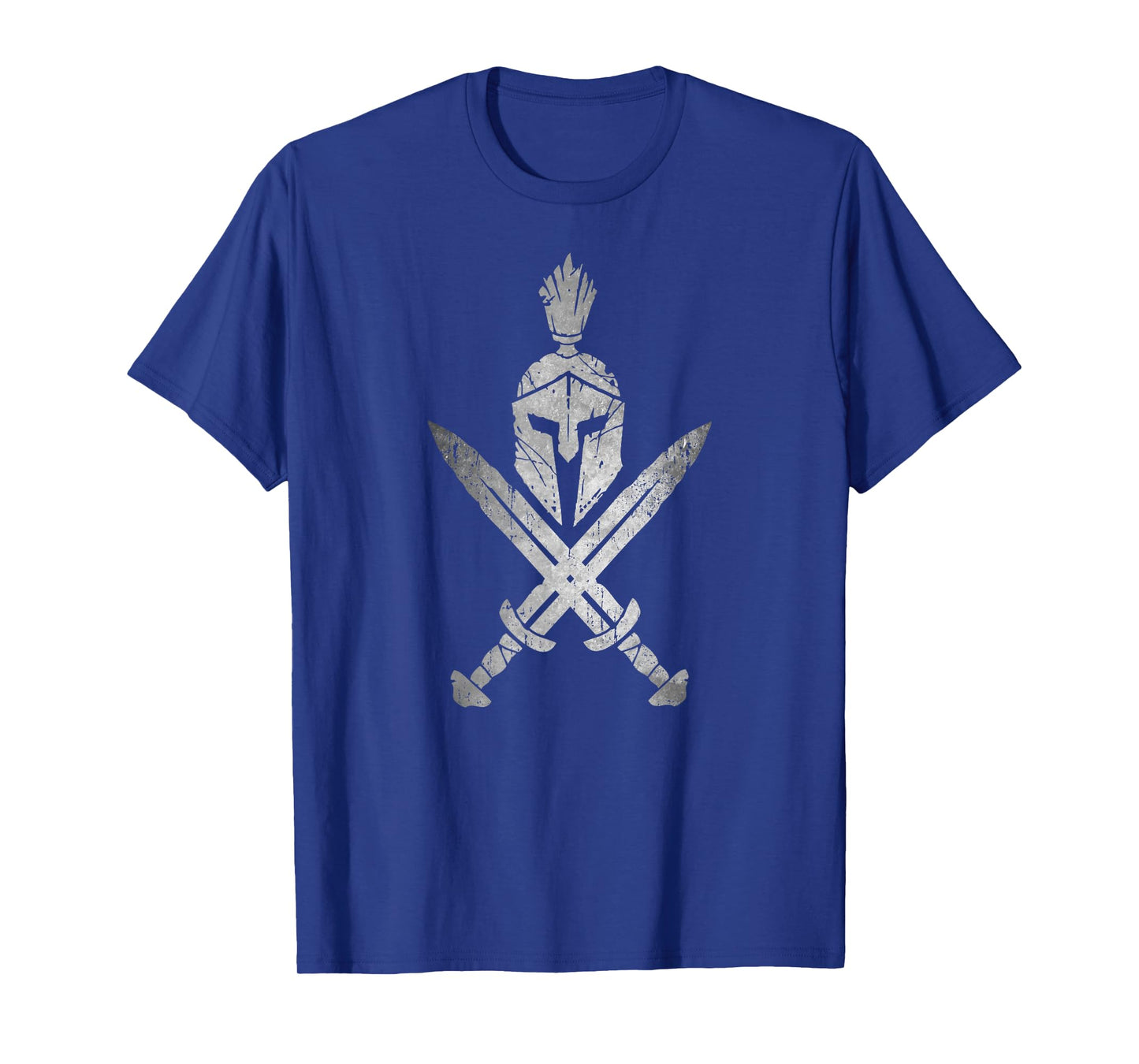 Roman Legion Soldier Gladiator Spartan Warrior Swords Helmet T-Shirt