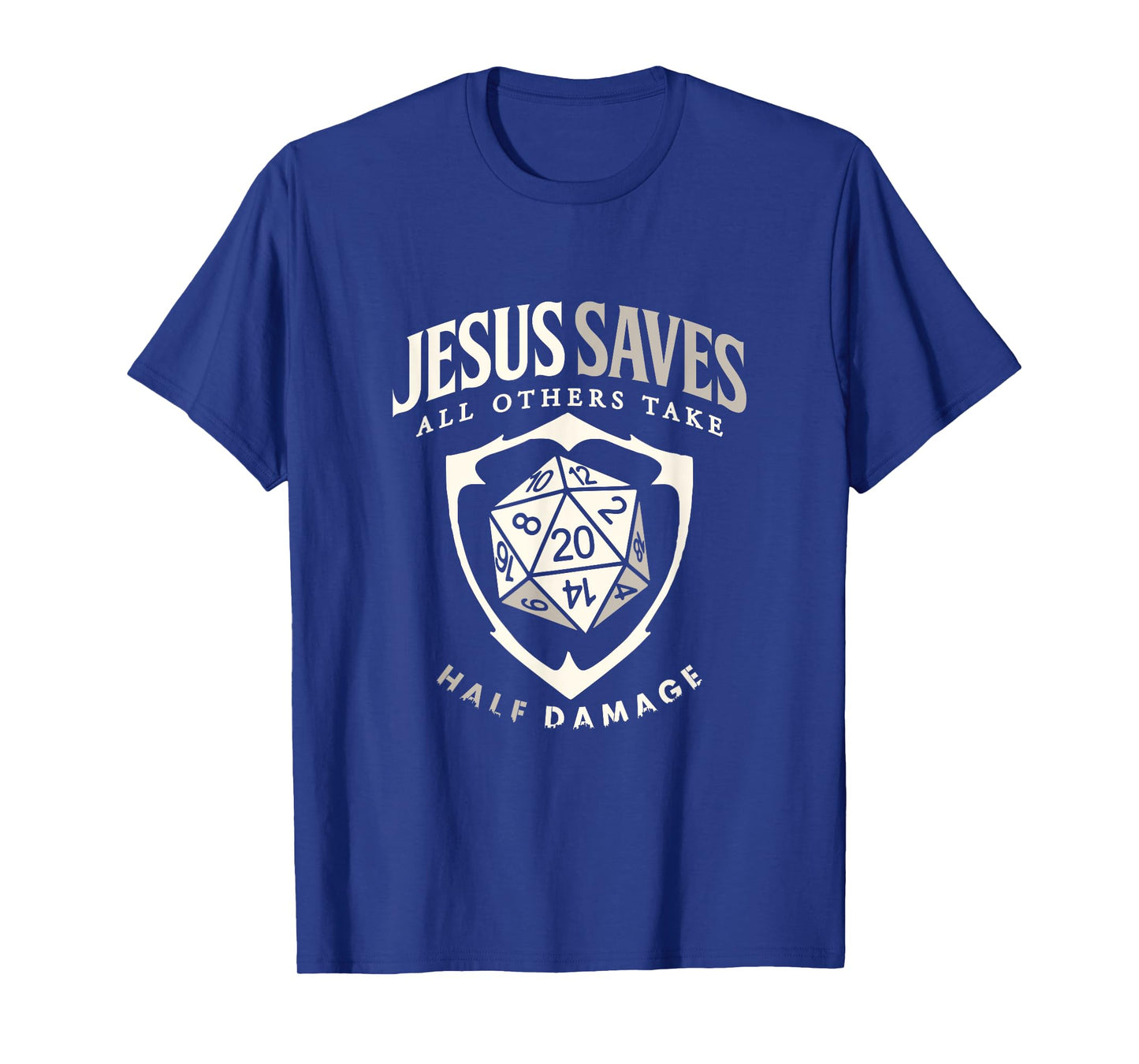 Tabletop RPG Christian Jesus Saves All Others board game T-Shirt