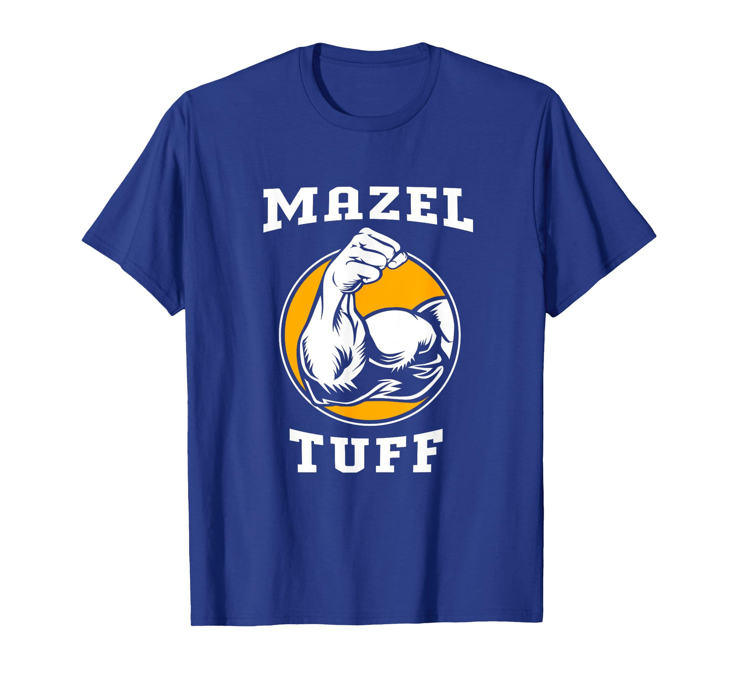 Funny Hanukkah Jew Workout Gym For Men Mazel Tuff T-Shirt