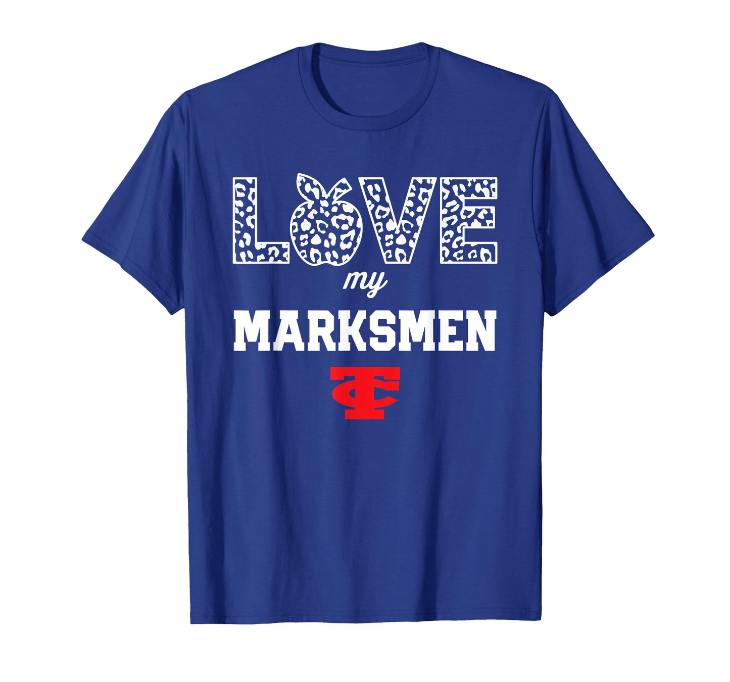 Tell City Marksmen Logo Love My Team HS T-Shirt