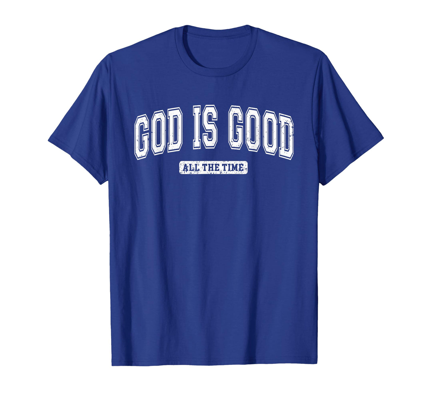 Vintage Retro Christian God Is Good All The Time Jesus T-Shirt