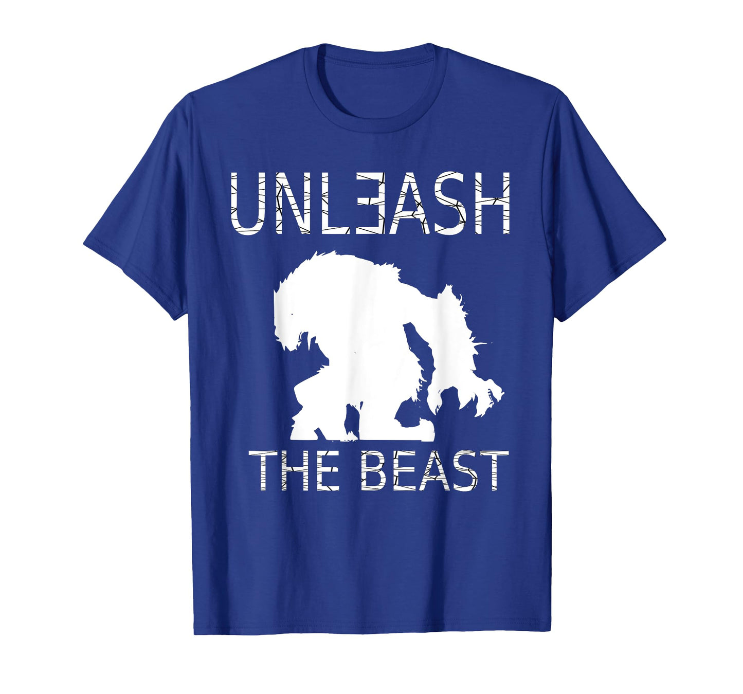 Unleash The Beast Workout Motivation Gym Graphic T-Shirt