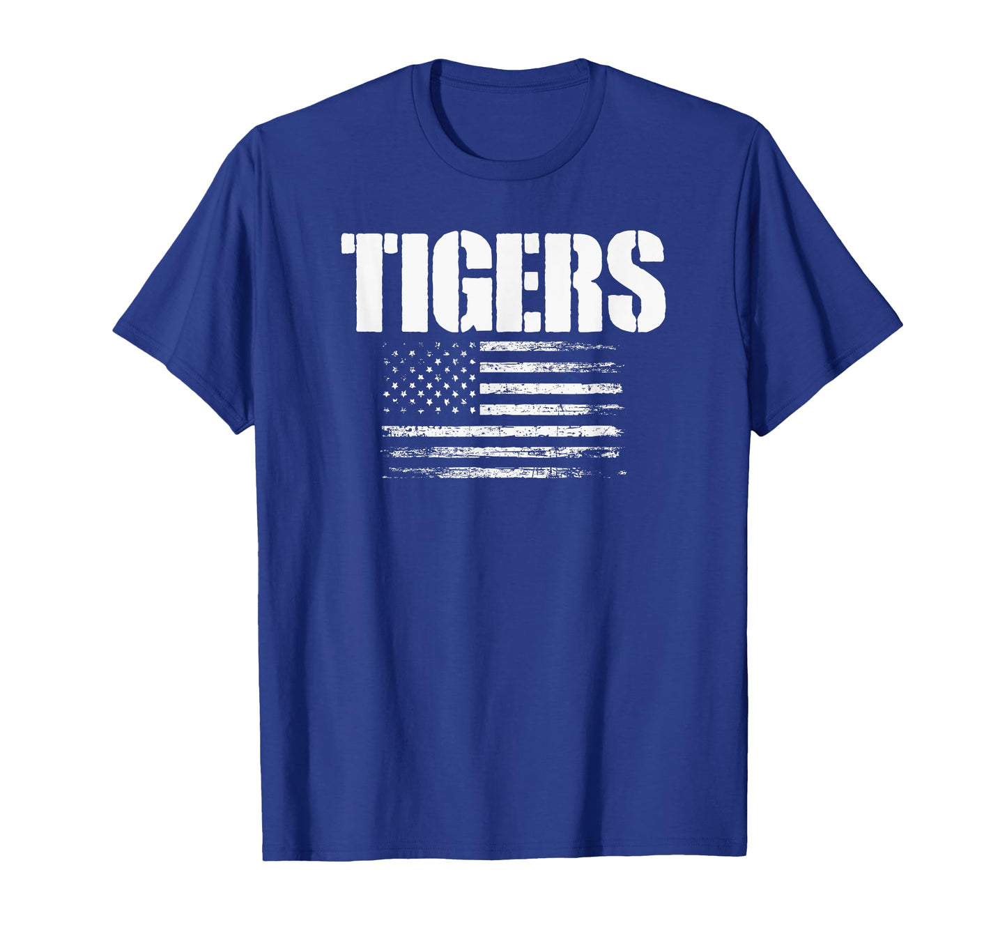 Wills Point Tigers USA Flag Pride T-Shirt