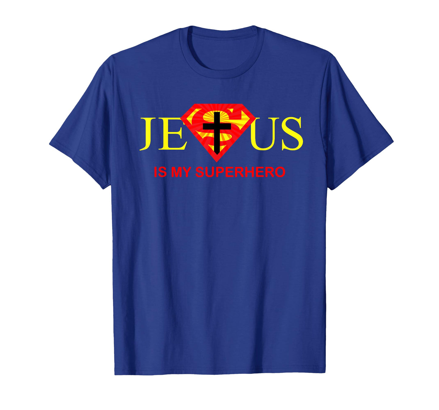 Jesus Is My Superhero Cute Powerful Christian T-Shirt